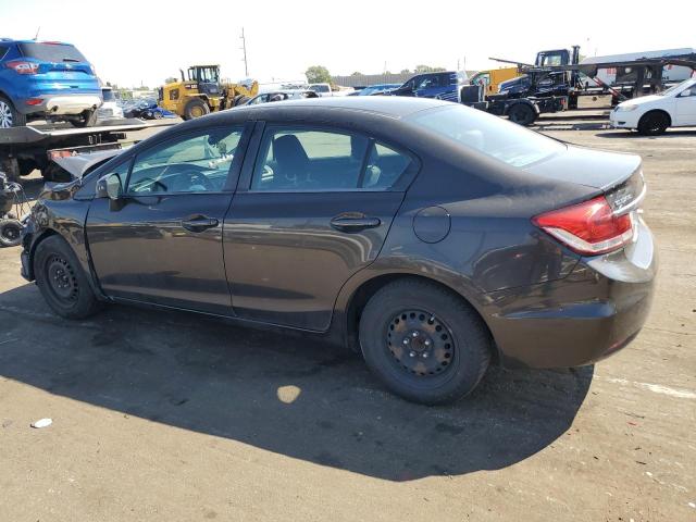 Sedans HONDA CIVIC 2013 Brown