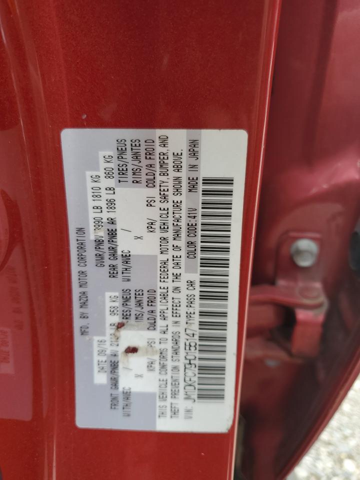 2017 Mazda Cx-3 Touring VIN: JM1DKFC79H0155147 Lot: 66112784