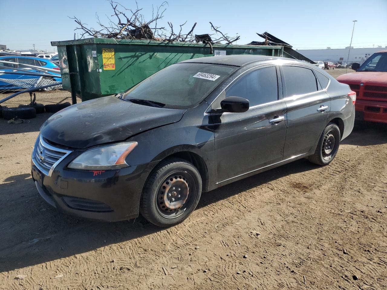 2014 Nissan Sentra S VIN: 3N1AB7AP1EY263603 Lot: 69463294