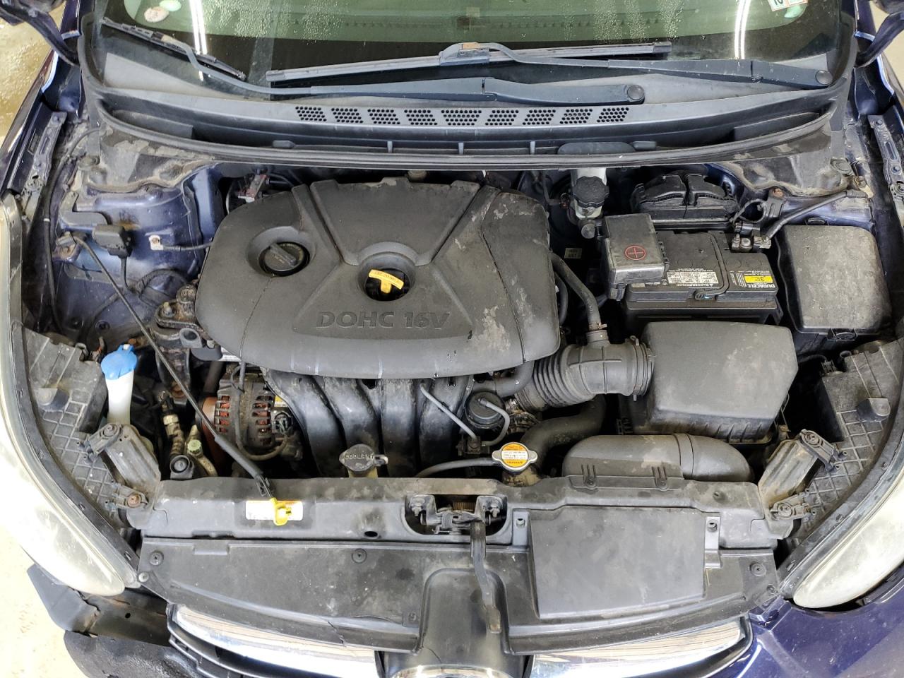 2012 Hyundai Elantra Gls VIN: 5NPDH4AE1CH111627 Lot: 64599054