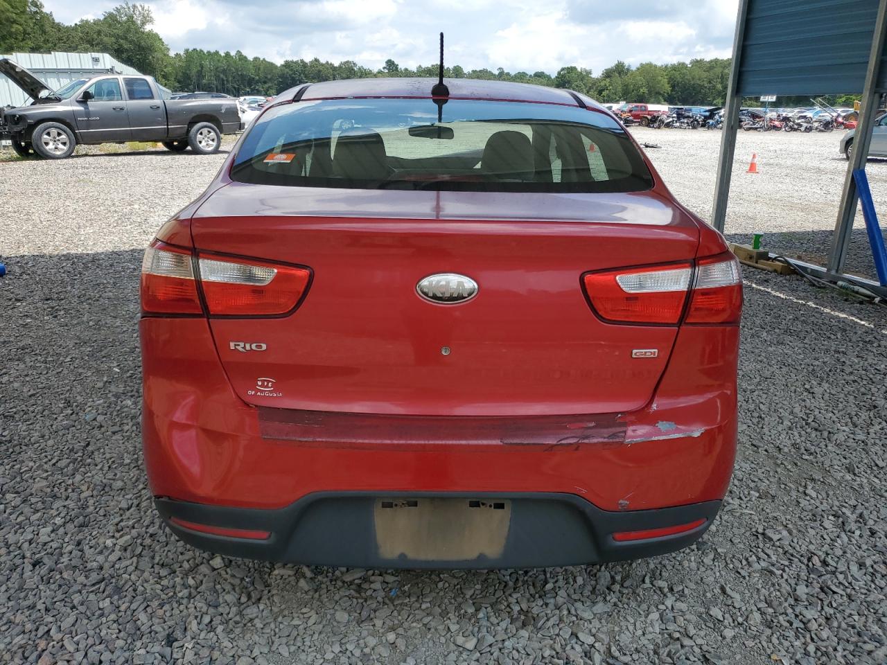 2013 Kia Rio Lx VIN: KNADM4A3XD6228495 Lot: 67118254