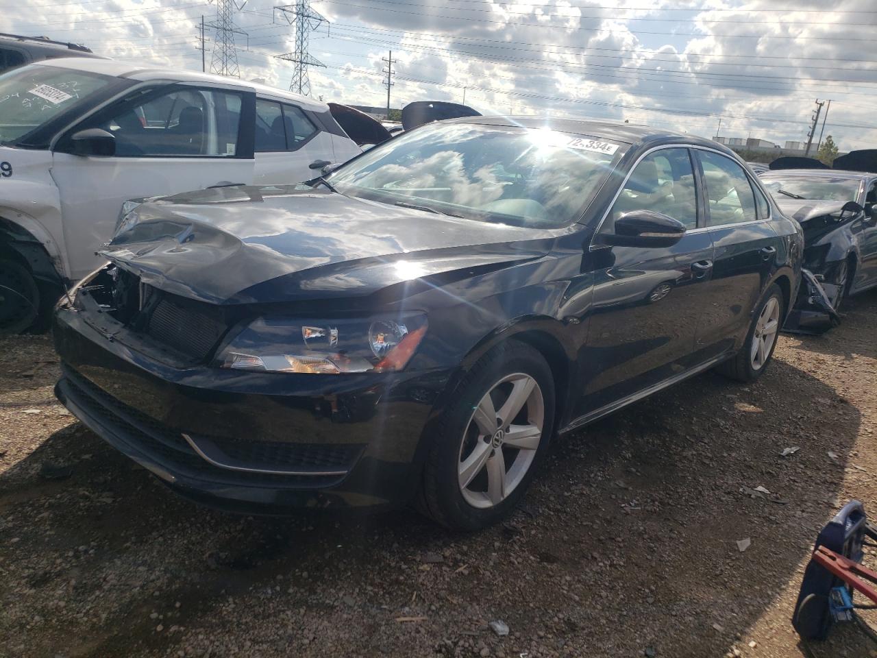 2012 Volkswagen Passat Se VIN: 1VWBP7A36CC020291 Lot: 68724334