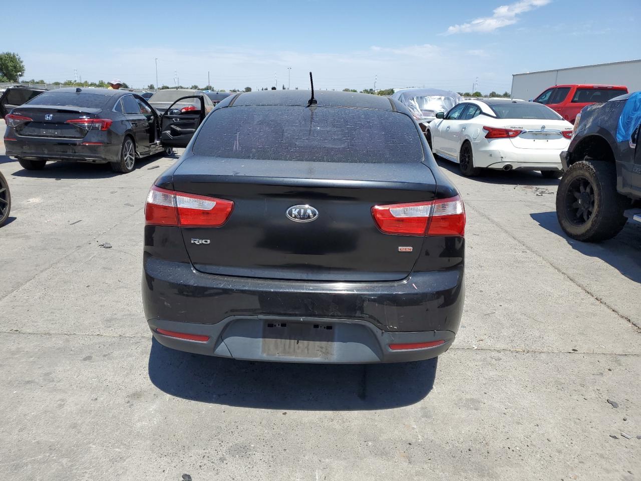 2014 Kia Rio Lx VIN: KNADM4A36E6361501 Lot: 65749214