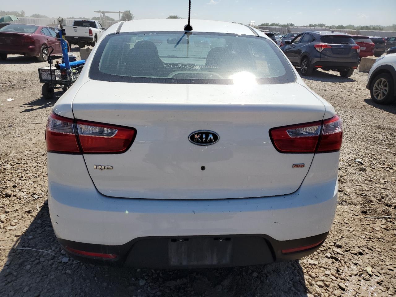 2012 Kia Rio Lx VIN: KNADM4A39C6072285 Lot: 63546044