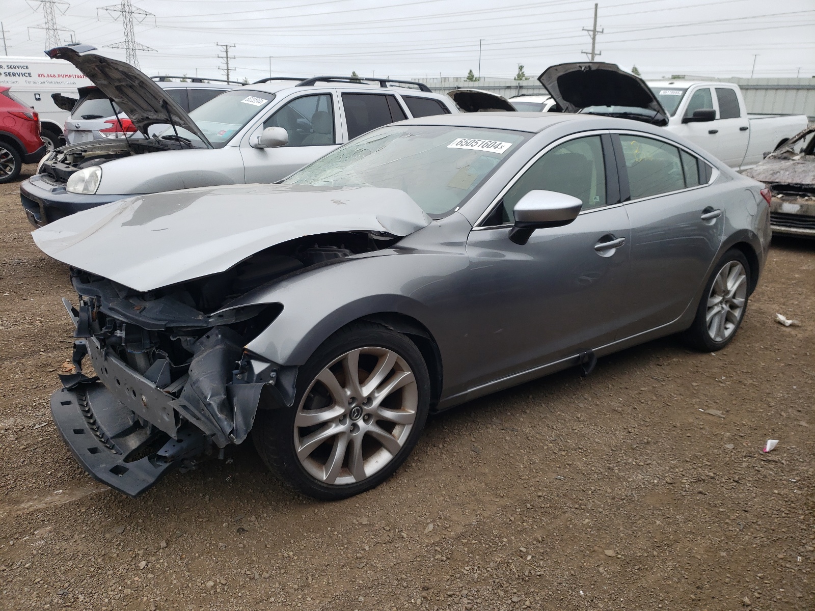 2015 Mazda 6 Touring vin: JM1GJ1V57F1205288