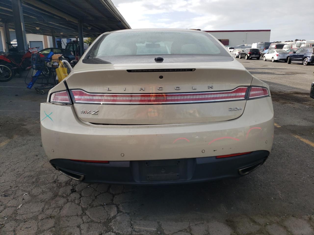 2016 Lincoln Mkz Hybrid VIN: 3LN6L2LU2GR612959 Lot: 68878264