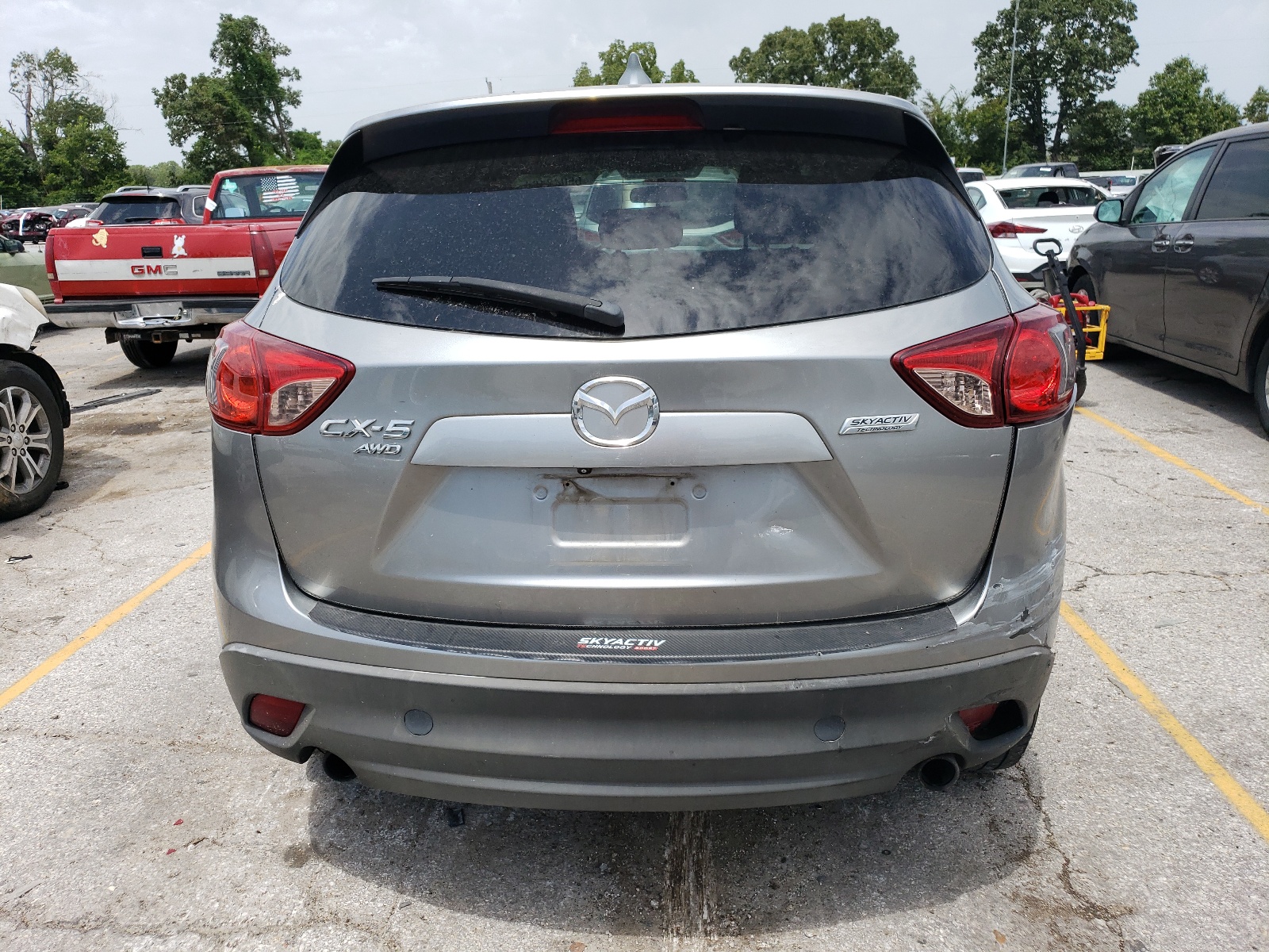 JM3KE4CY6E0369916 2014 Mazda Cx-5 Touring