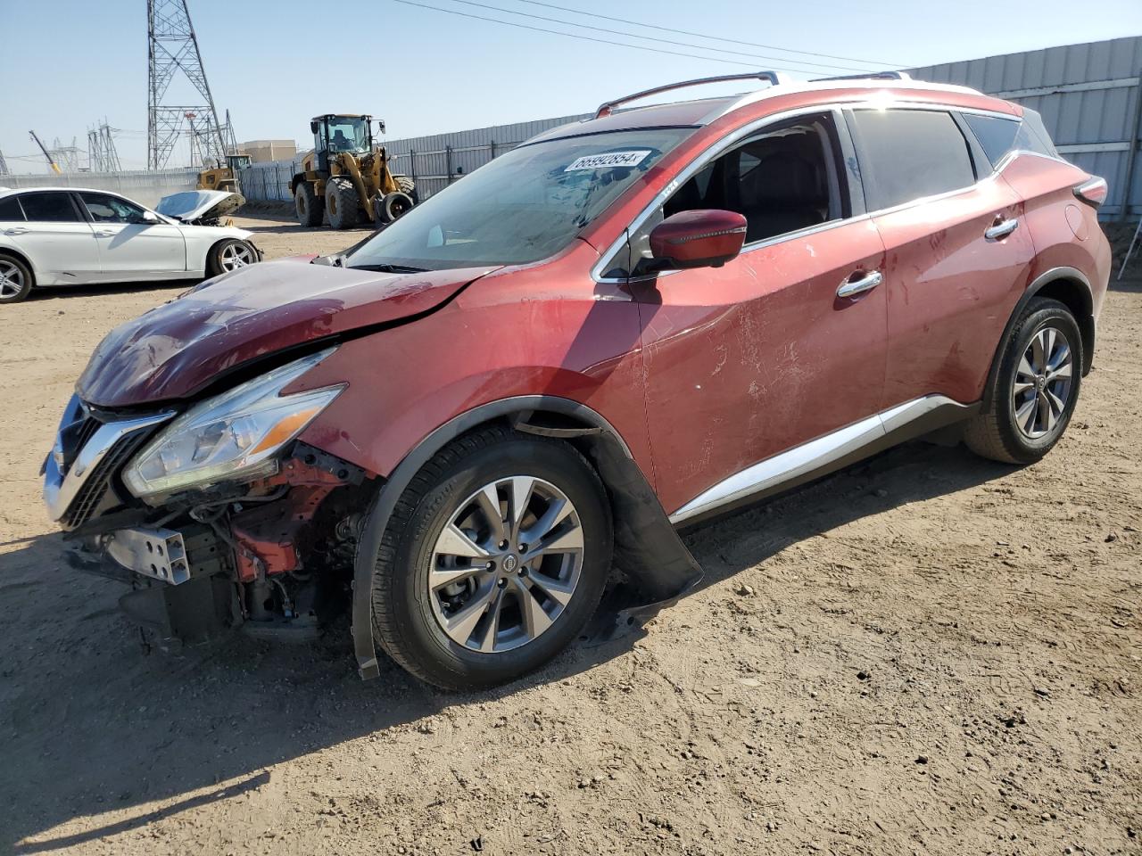 5N1AZ2MGXGN123035 2016 NISSAN MURANO - Image 1