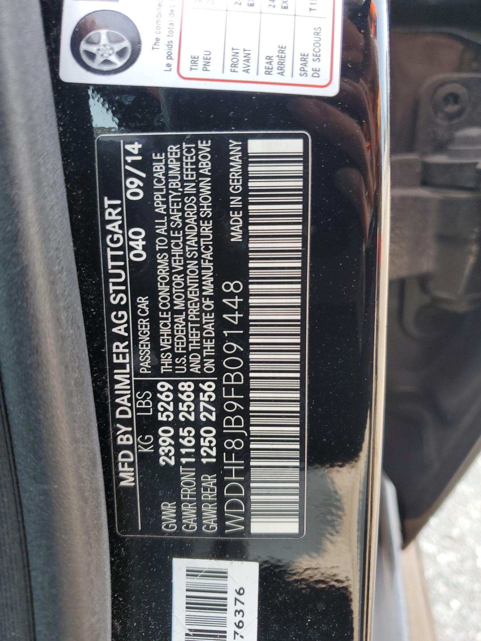 WDDHF8JB9FB091448 2015 Mercedes-Benz E 350 4Matic