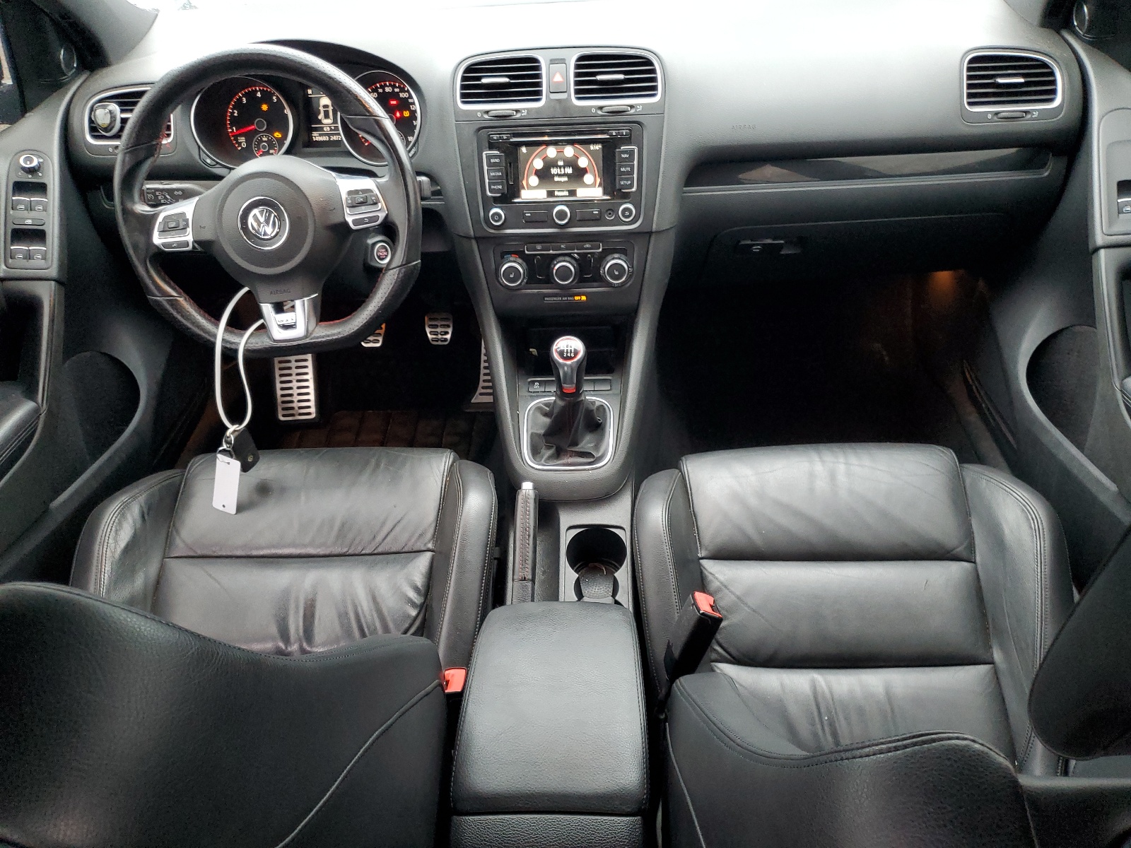 WVWGV7AJ8BW012719 2011 Volkswagen Gti