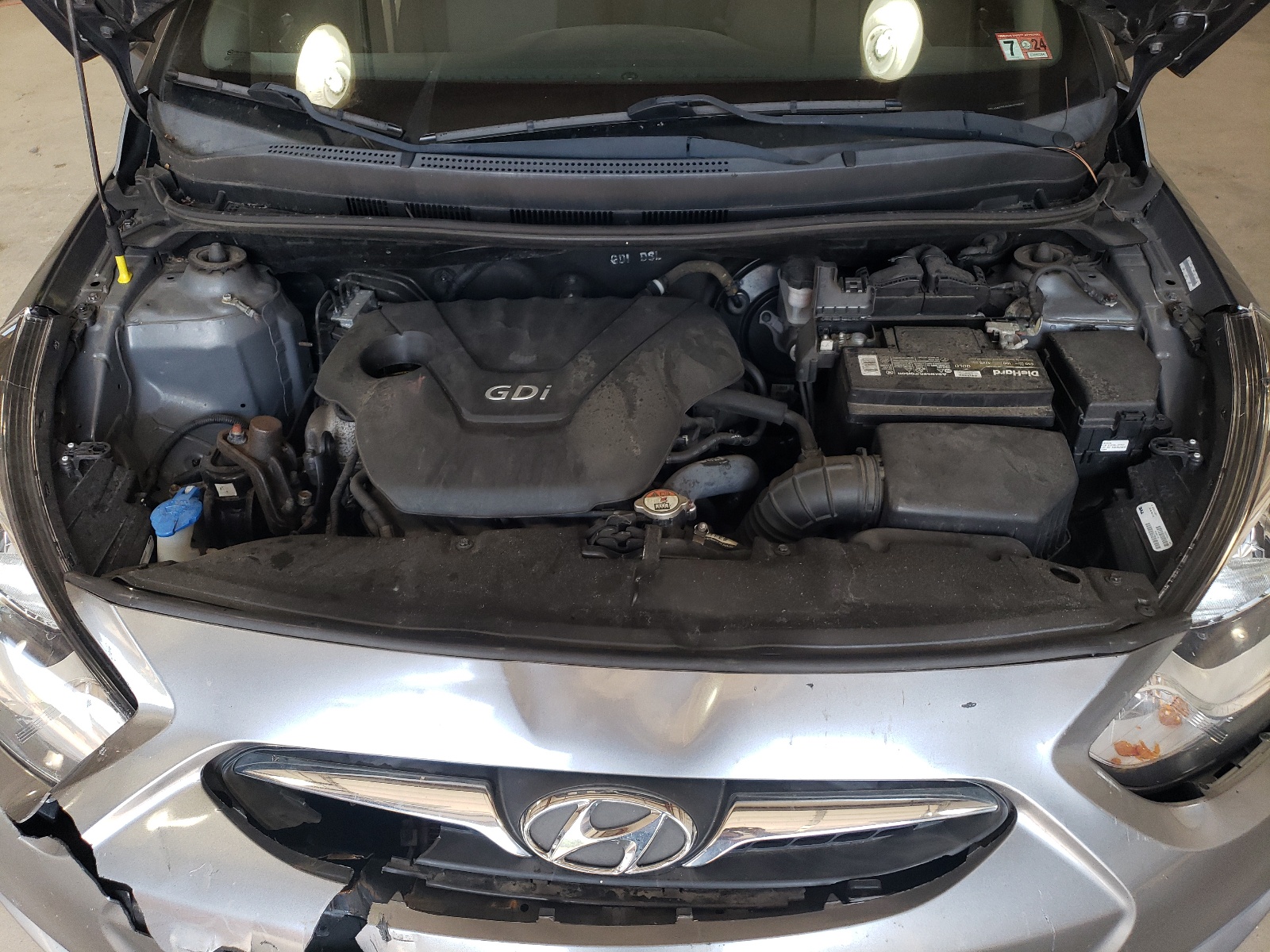 KMHCT5AE9EU174642 2014 Hyundai Accent Gls