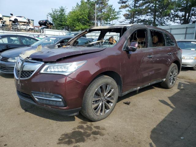 5FRYD4H44EB046217 | 2014 Acura mdx technology