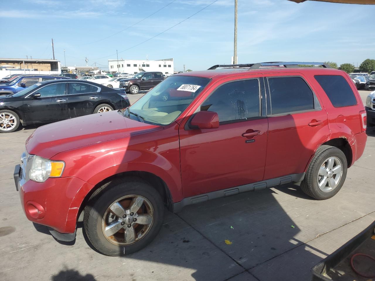 2011 Ford Escape Limited на продаже в Grand Prairie, TX - Front End