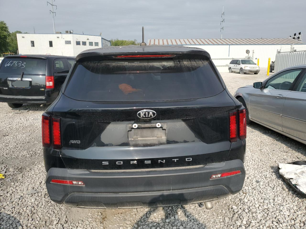 2021 Kia Sorento Lx vin: 5XYRGDLC5MG001659