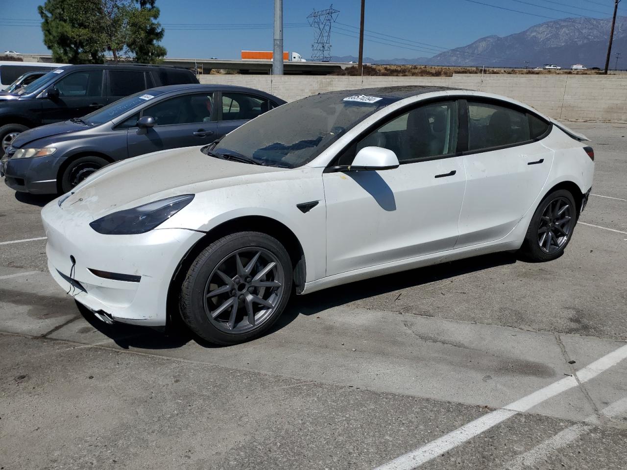 VIN 5YJ3E1EA8PF517449 2023 TESLA MODEL 3 no.1