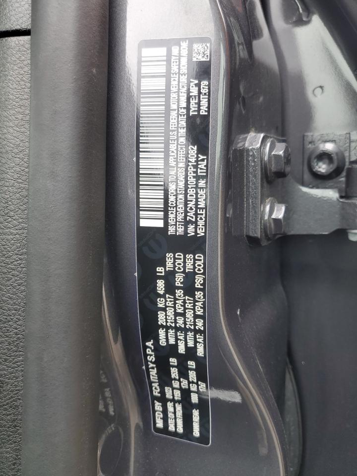 2023 Jeep Renegade Latitude VIN: ZACNJDB10PPP14082 Lot: 66063734