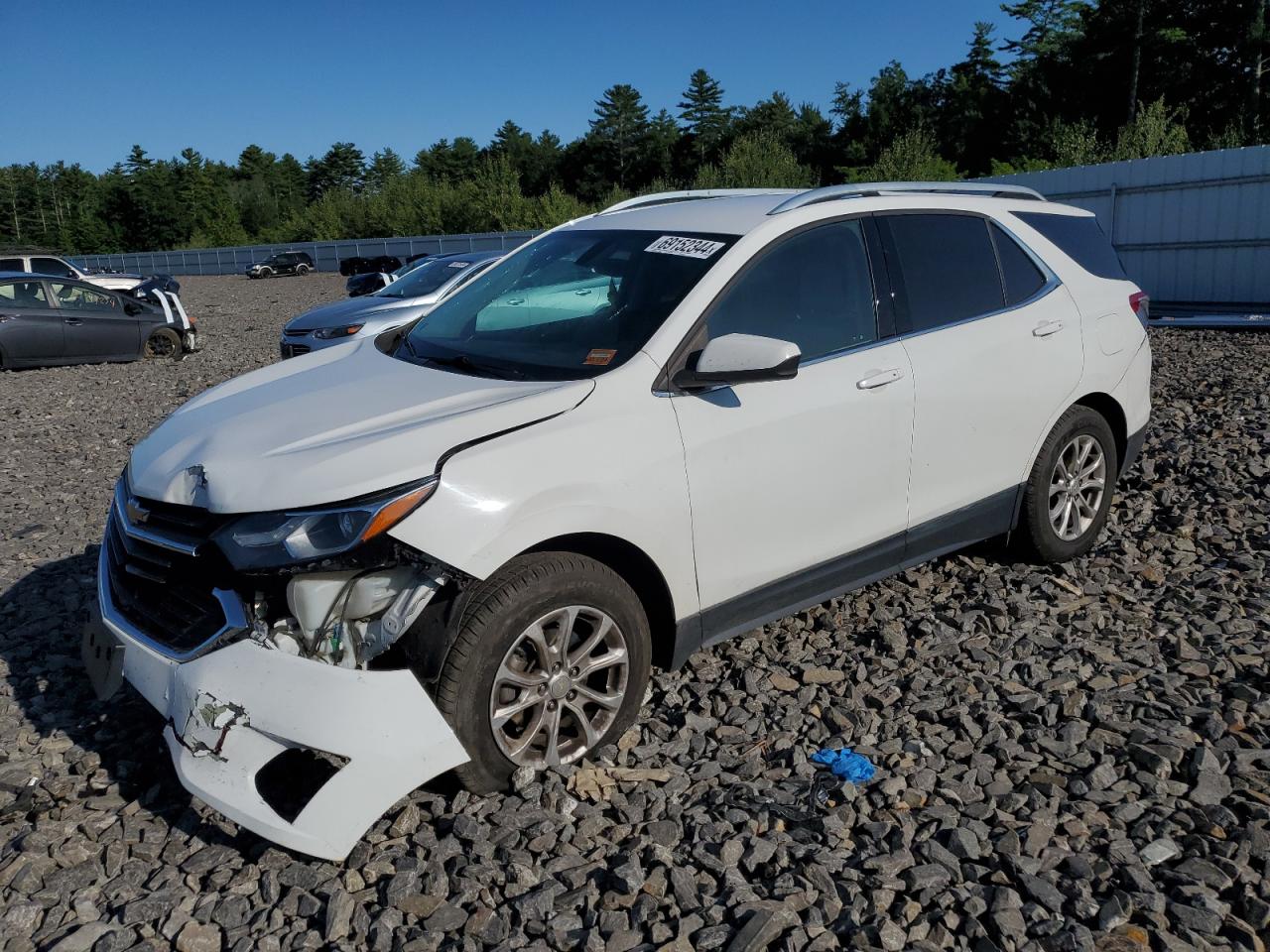 2019 Chevrolet Equinox Lt VIN: 3GNAXWEUXKS540778 Lot: 69152344