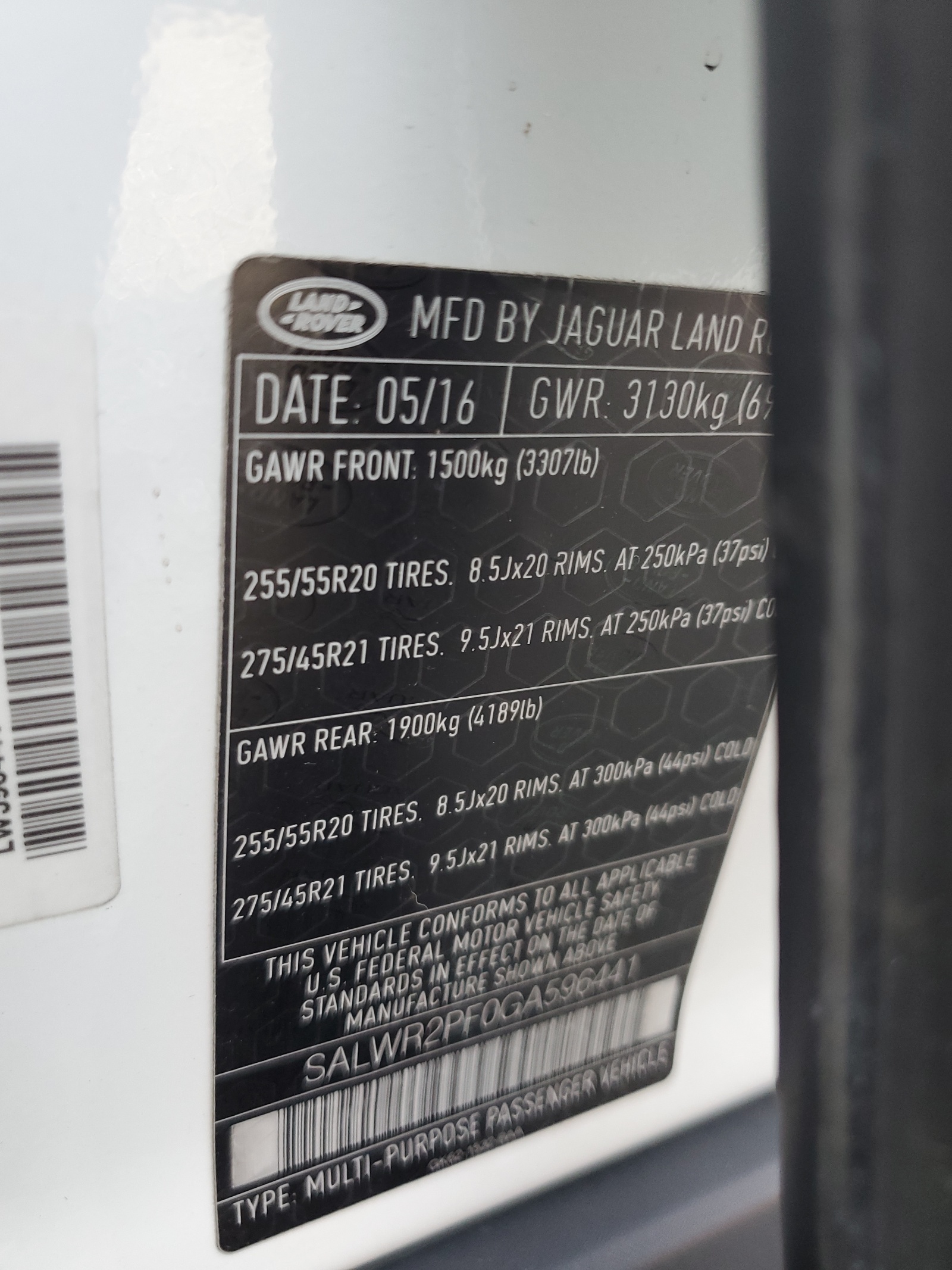 SALWR2PF0GA596441 2016 Land Rover Range Rover Sport Hse