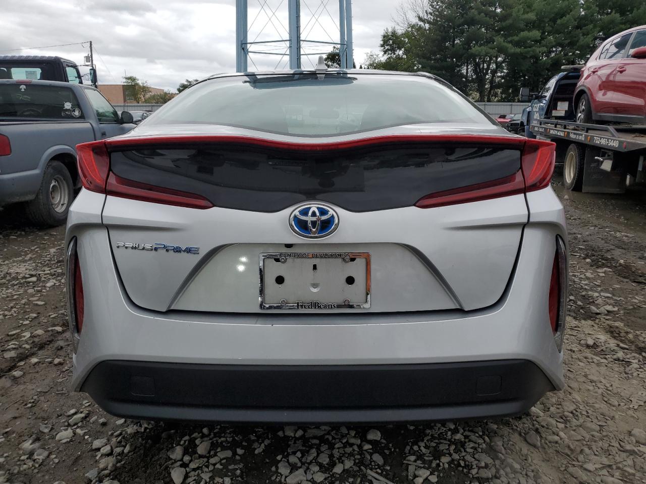 2021 Toyota Prius Prime Le VIN: JTDKAMFPXM3180254 Lot: 69182014