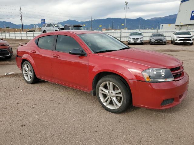  DODGE AVENGER 2014 Красный