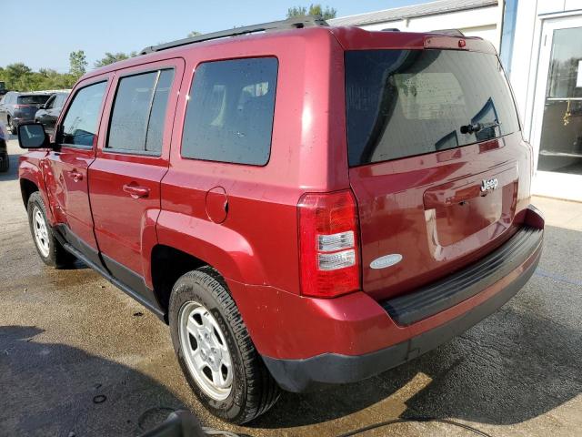  JEEP PATRIOT 2016 Бордовий