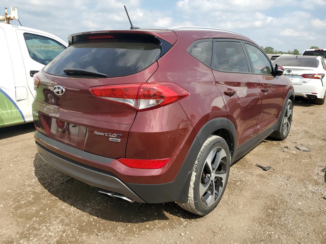 VIN KM8J3CA2XGU079544 2016 HYUNDAI TUCSON no.3