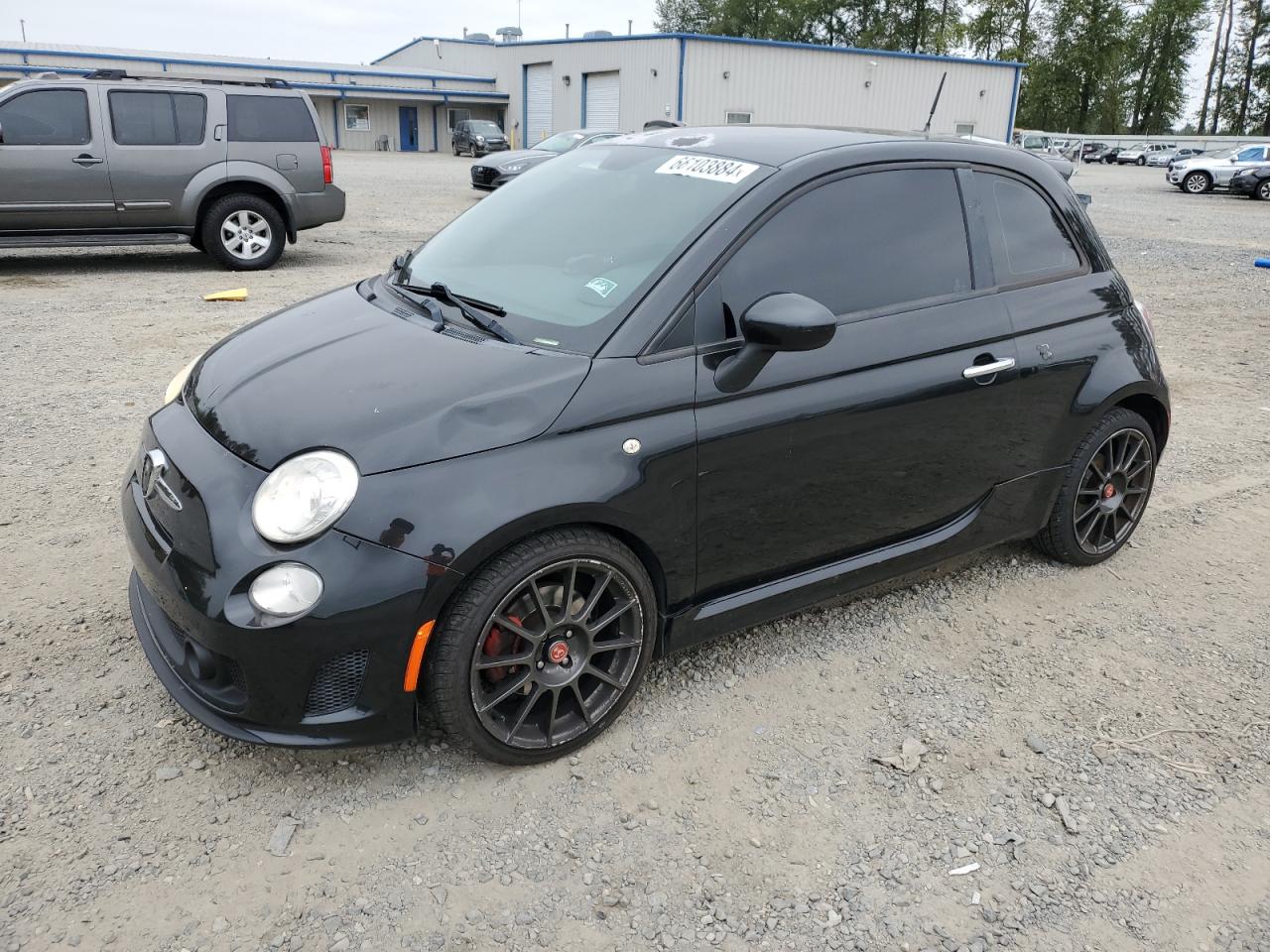 2013 Fiat 500 Abarth VIN: 3C3CFFFH8DT535070 Lot: 66103884