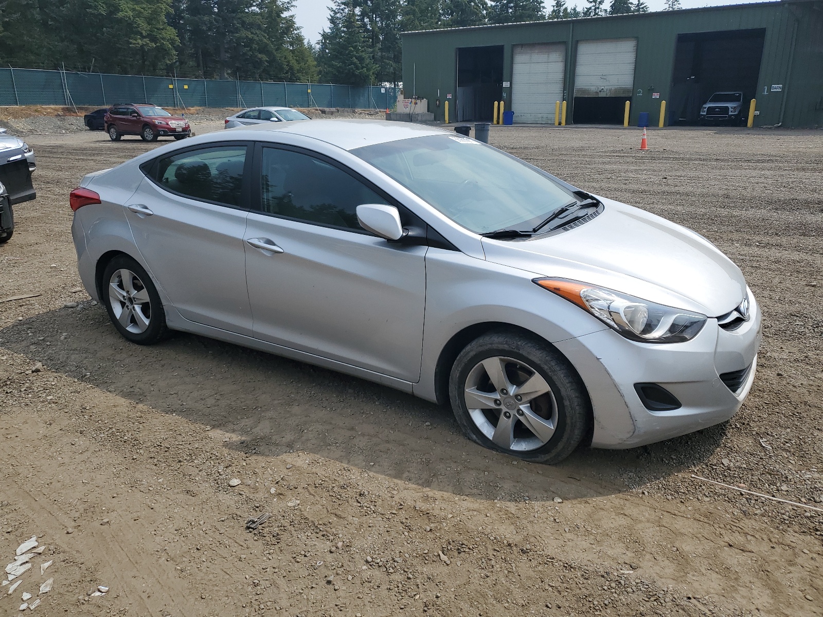 2013 Hyundai Elantra Gls vin: KMHDH4AE7DU999786