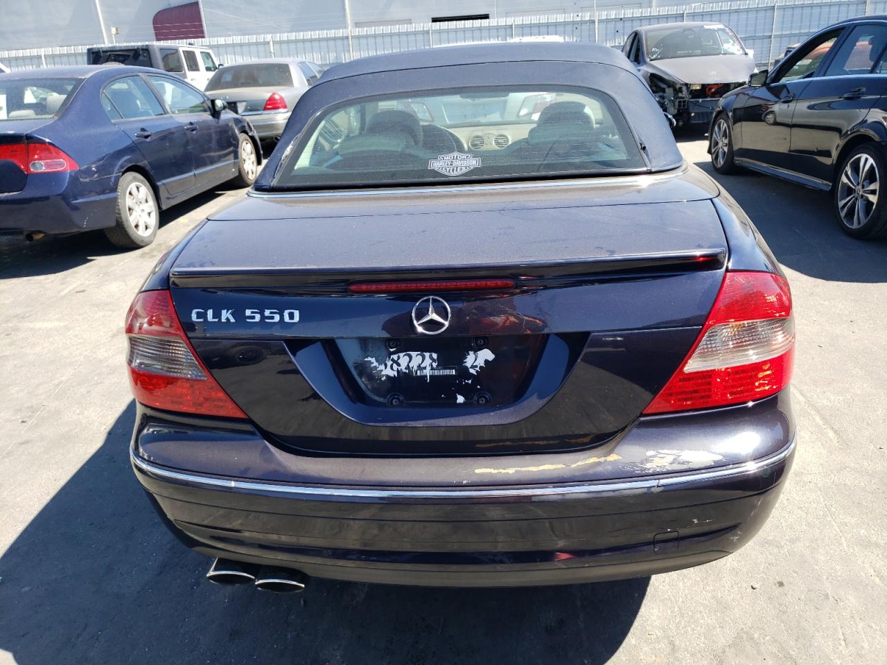 2007 Mercedes-Benz Clk 550 VIN: WDBTK72F17T086380 Lot: 67539874