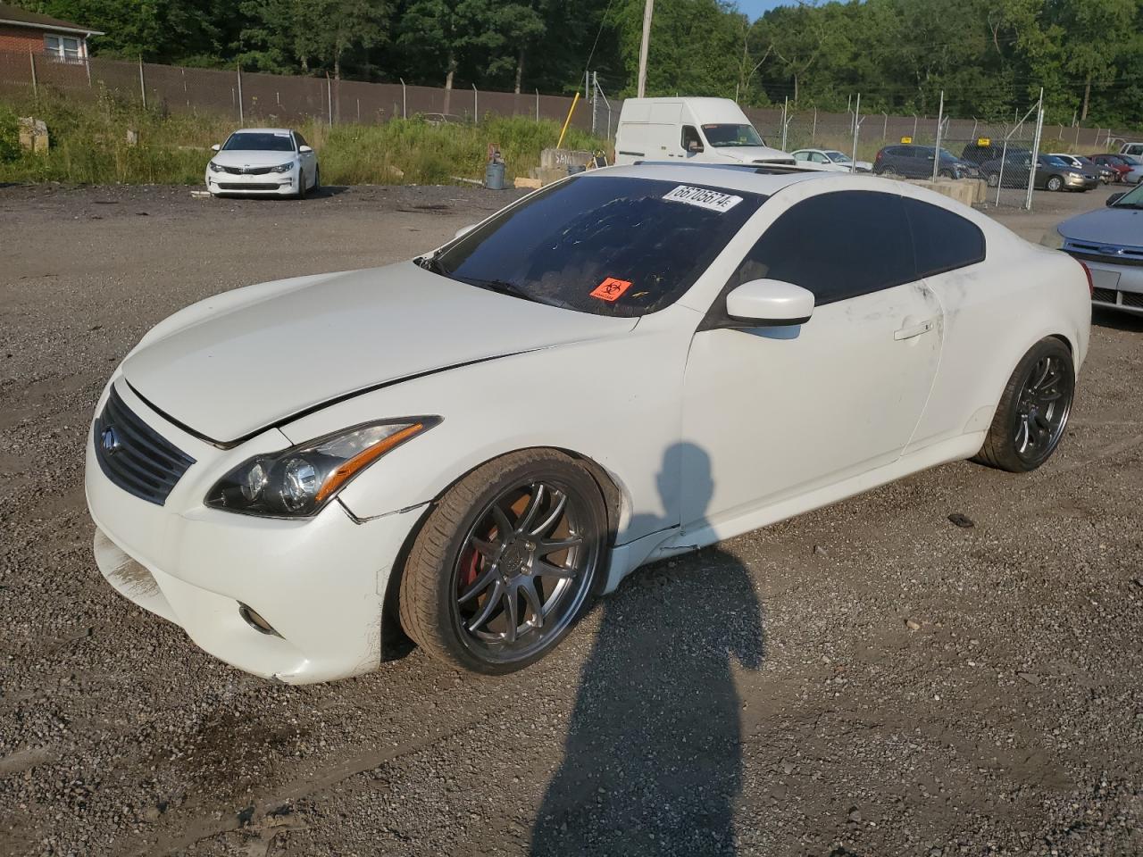 2011 Infiniti G37 VIN: JN1CV6EL8BM262951 Lot: 66705674