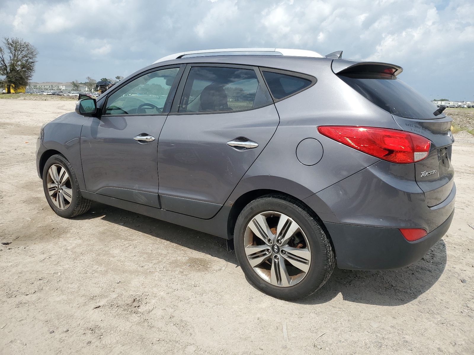 KM8JU3AG5EU815120 2014 Hyundai Tucson Gls