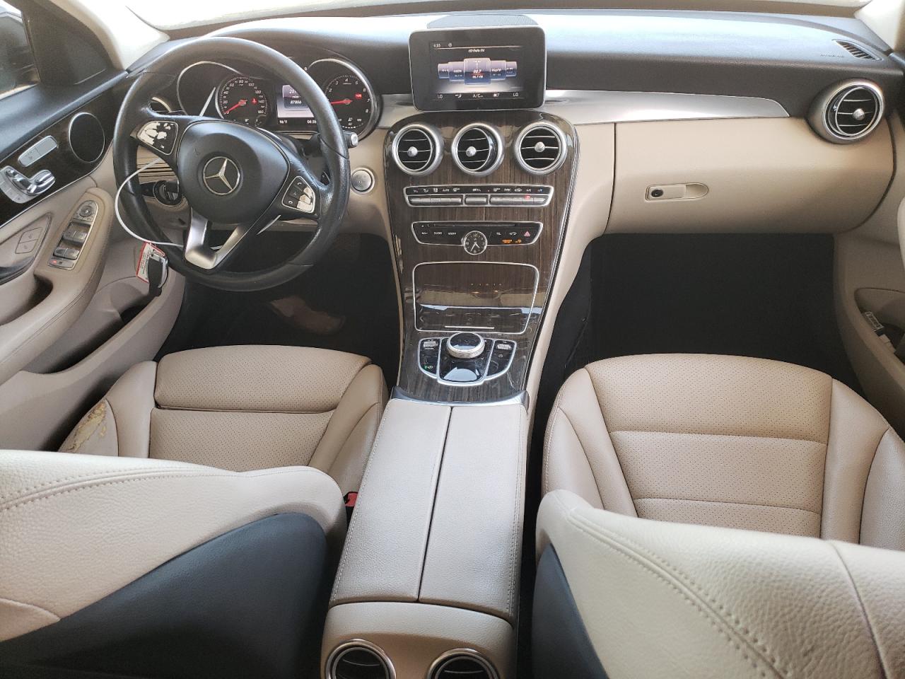 2017 Mercedes-Benz C 300 VIN: 55SWF4JB2HU222406 Lot: 64821164