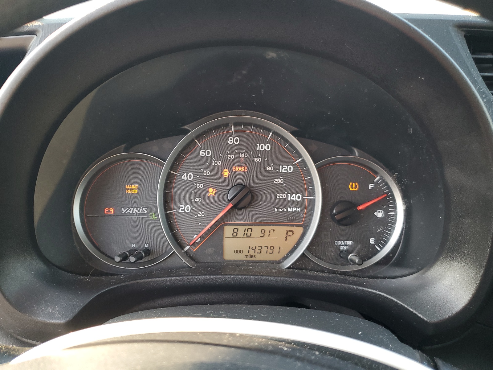 JTDKTUD36ED596419 2014 Toyota Yaris