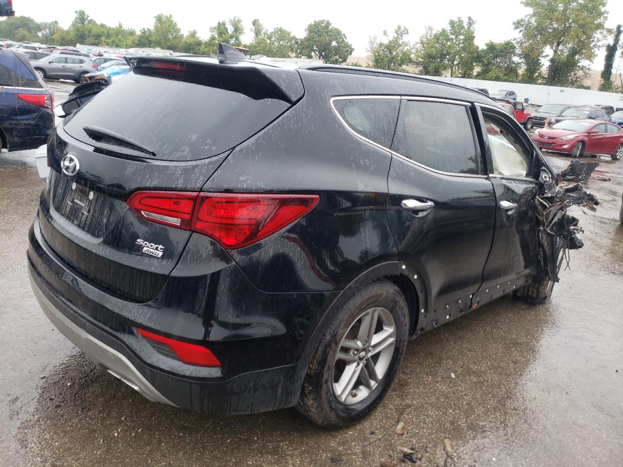 VIN 5NMZUDLB9HH027810 2017 HYUNDAI SANTA FE no.3