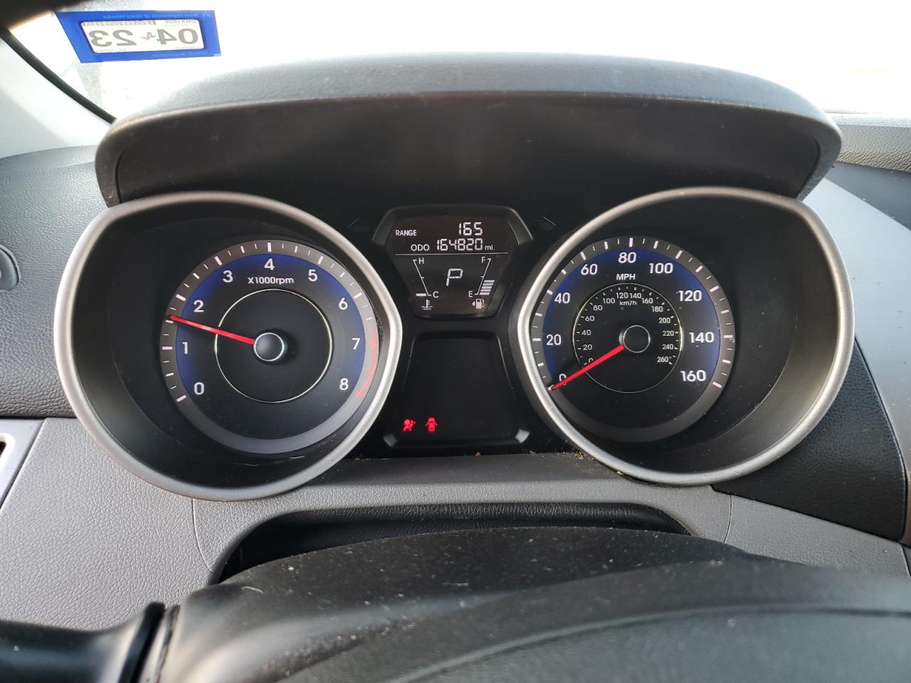 2013 Hyundai Elantra Gls VIN: KMHDH4AE6DU705911 Lot: 67399164