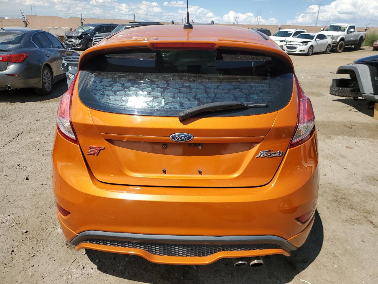 2018 Ford Fiesta St VIN: 3FADP4GX4JM115213 Lot: 63556264