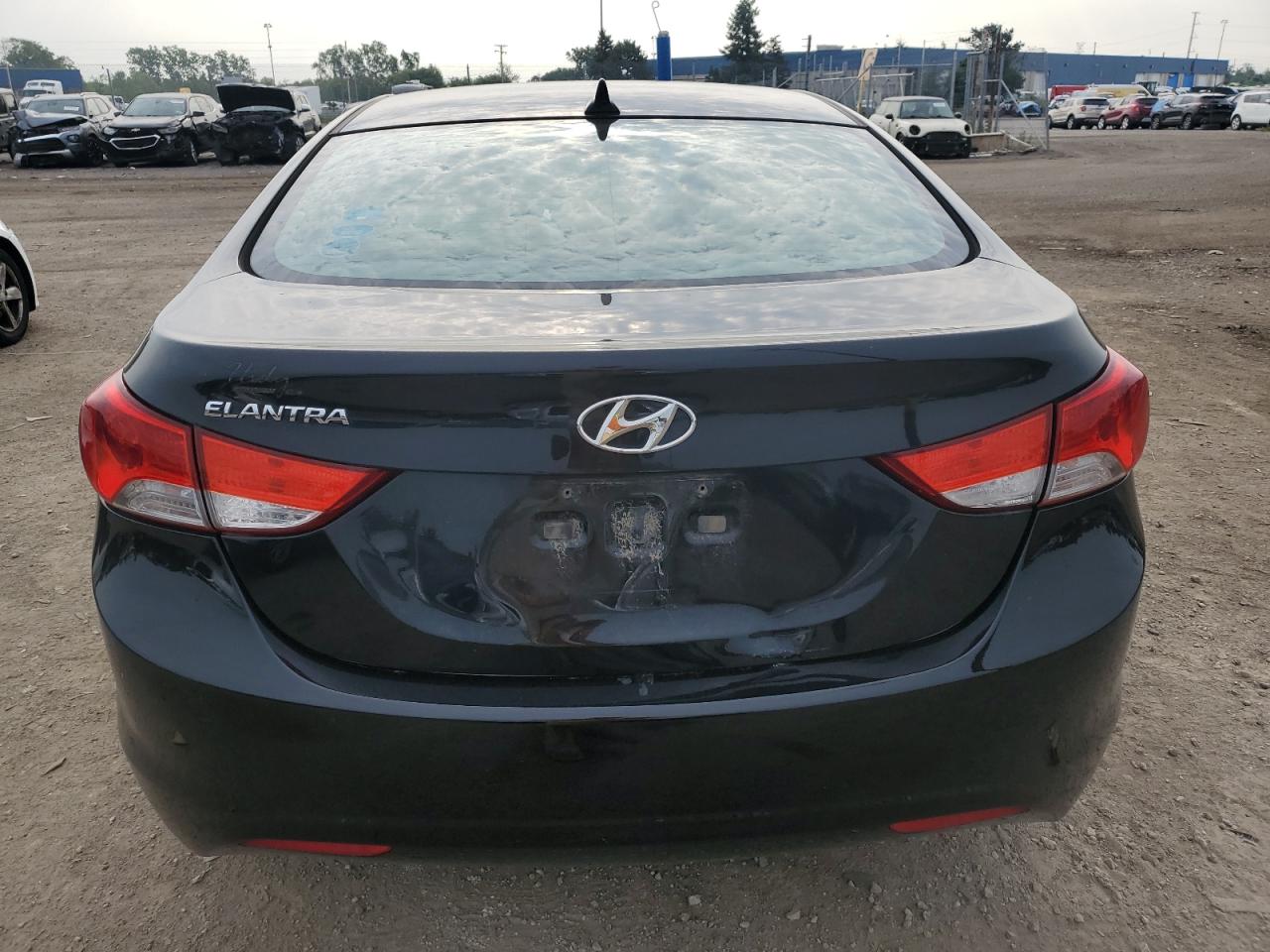 KMHDH4AE6DU533346 2013 Hyundai Elantra Gls