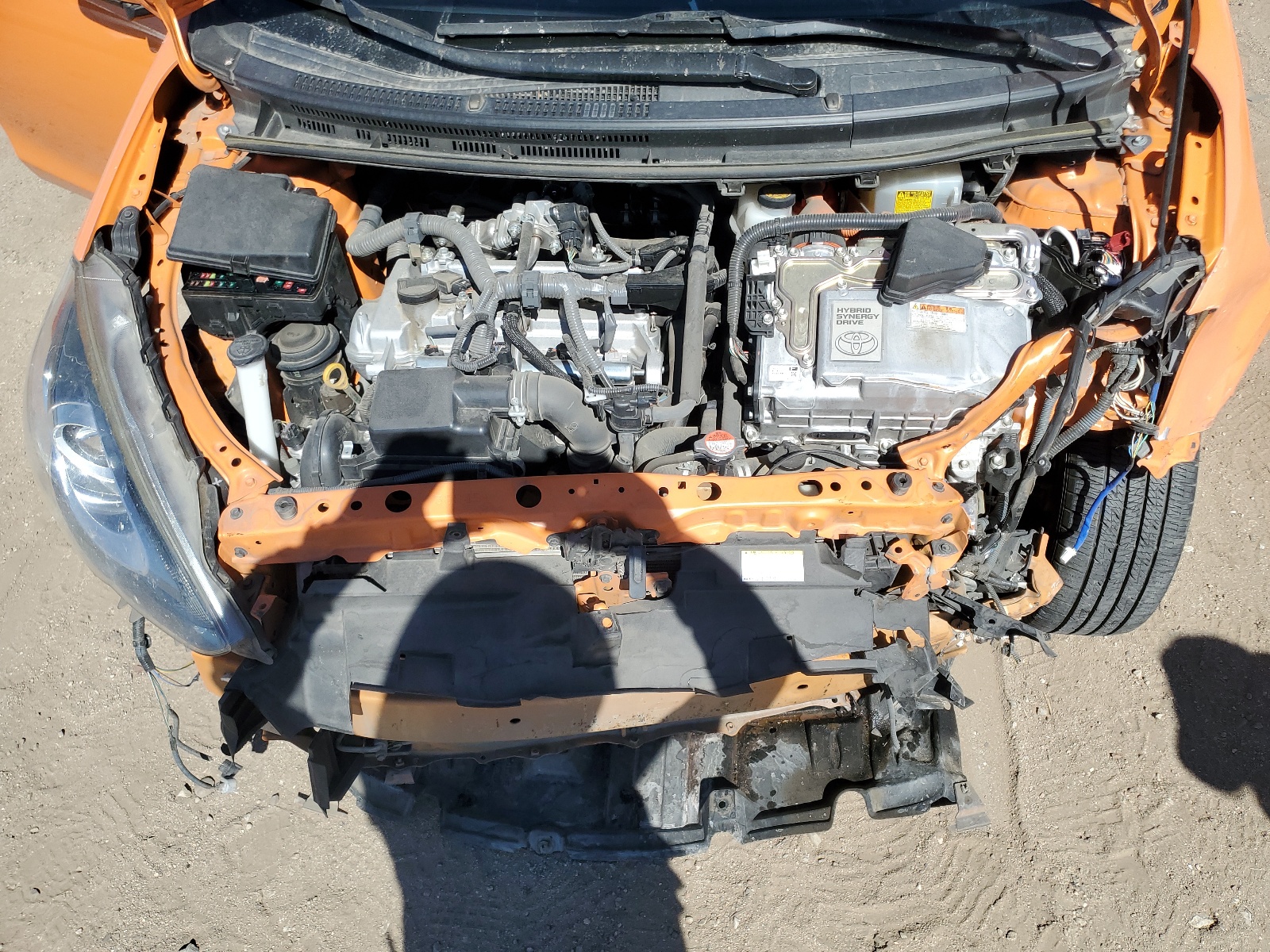 JTDKDTB37G1116757 2016 Toyota Prius C