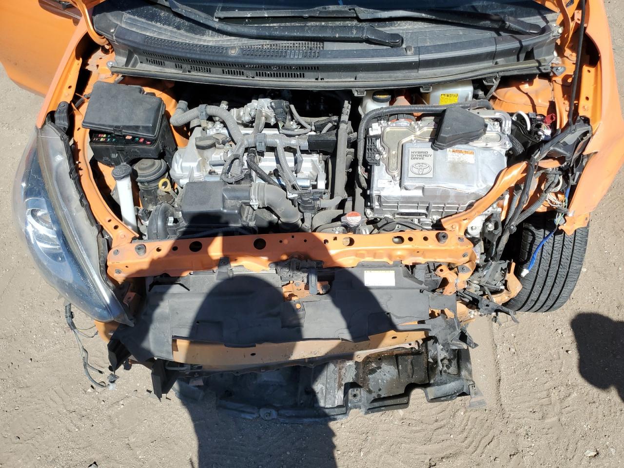 2016 Toyota Prius C VIN: JTDKDTB37G1116757 Lot: 68138924