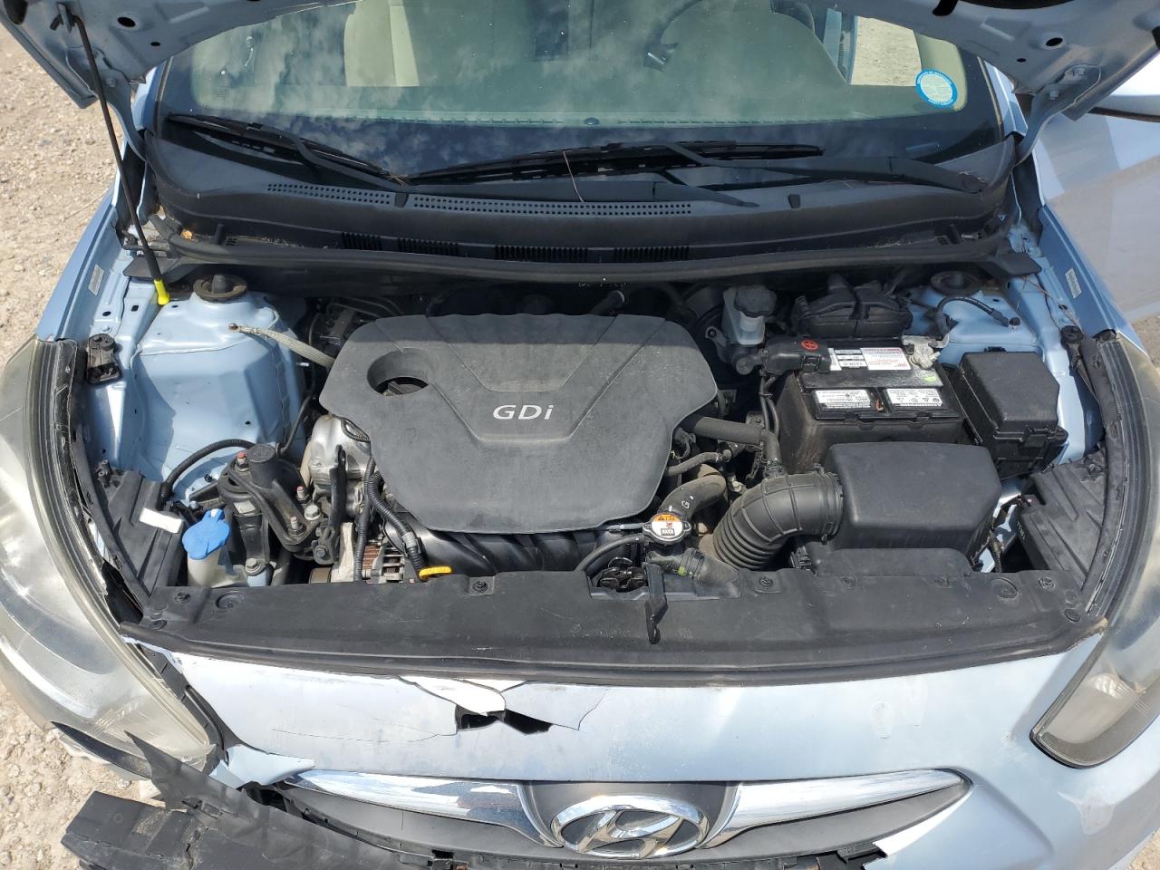 2013 Hyundai Accent Gls VIN: KMHCT4AE9DU346015 Lot: 66057384