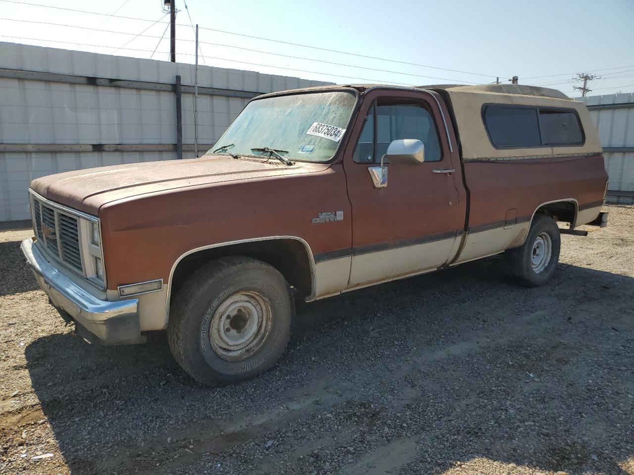 1987 GMC R15 Conventional R1500 VIN: 1GTDR14H5HJ516048 Lot: 68375034