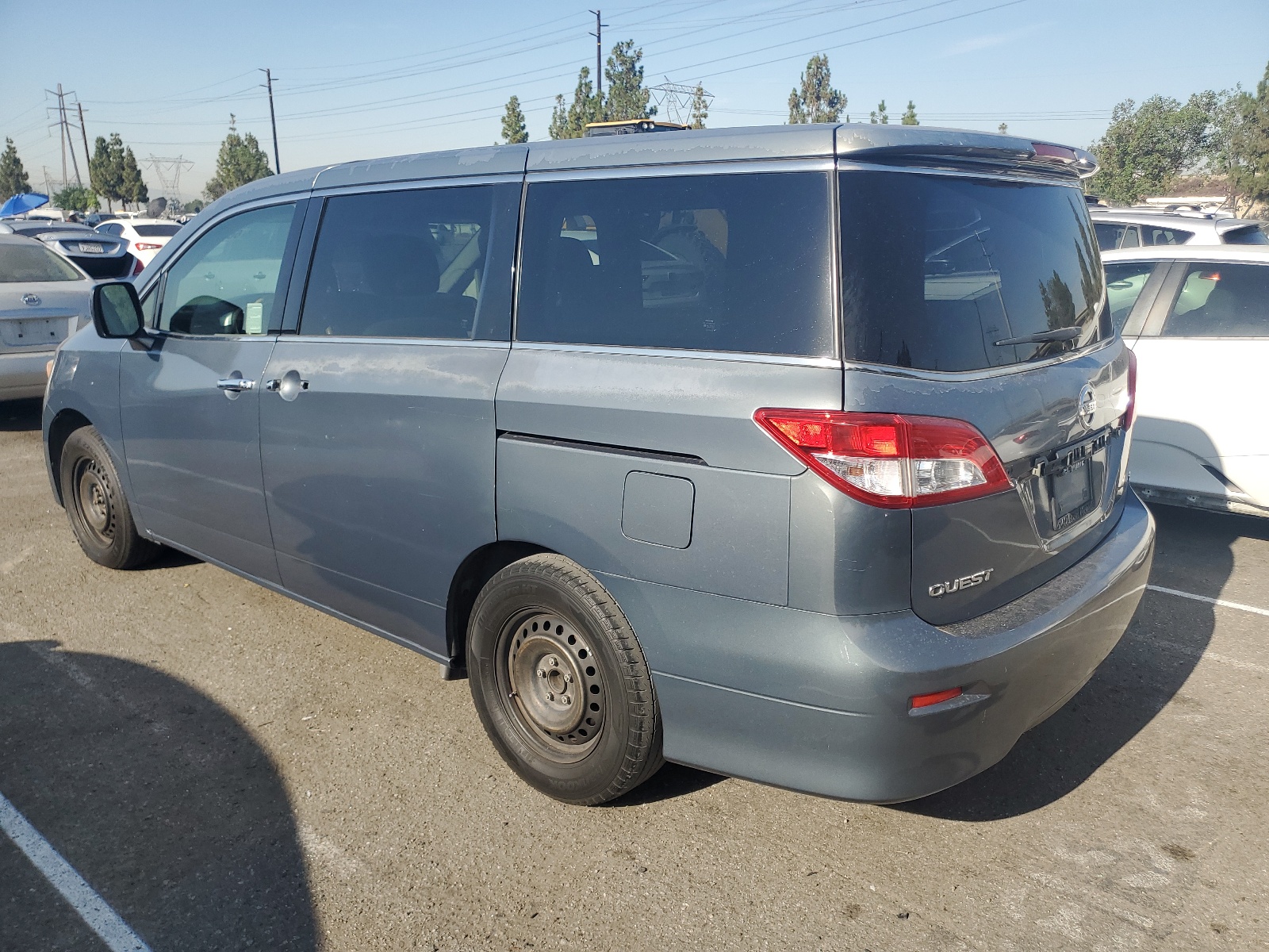 2012 Nissan Quest S vin: JN8AE2KP8C9031643