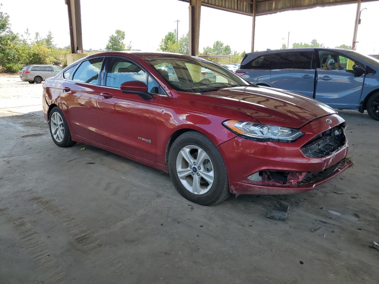 VIN 3FA6P0LU6JR162632 2018 FORD FUSION no.4