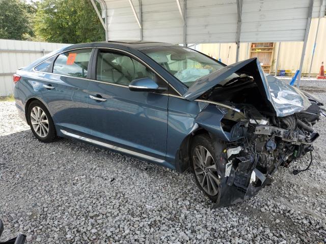  HYUNDAI SONATA 2016 Blue