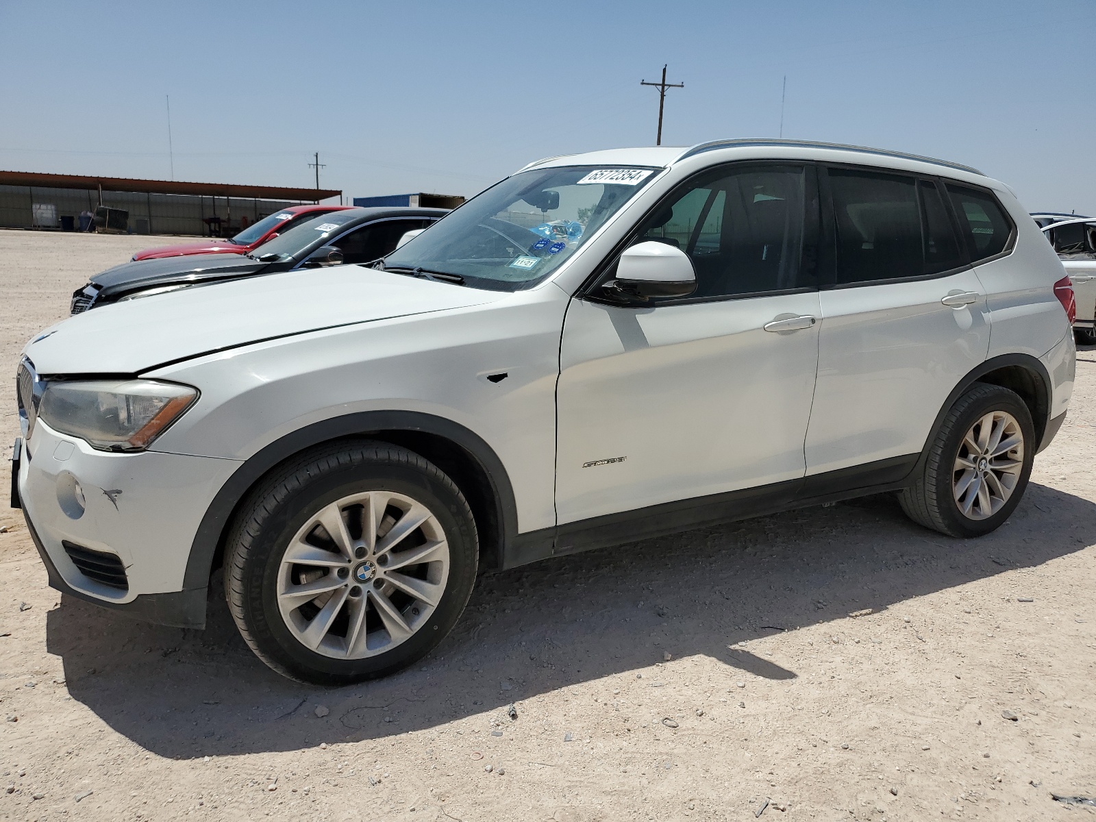 2017 BMW X3 Sdrive28I vin: 5UXWZ7C54H0T43551