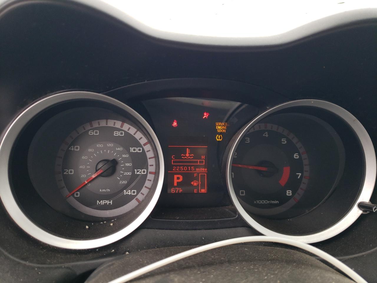 2008 Mitsubishi Lancer Es VIN: JA3AU26U38U040476 Lot: 67662824