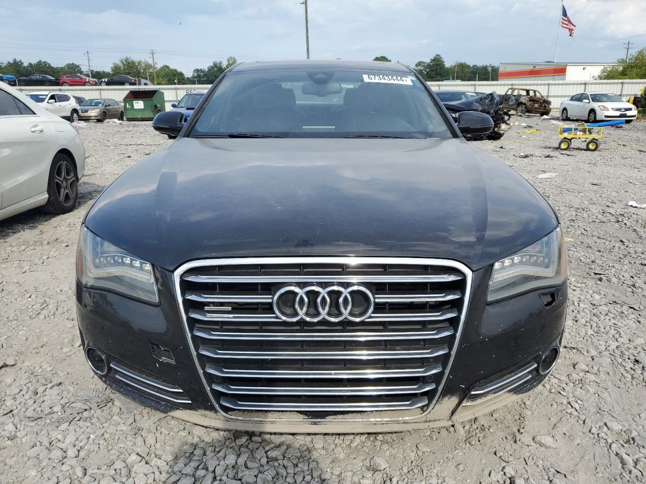 2012 Audi A8 L Quattro VIN: WAURVAFD8CN022597 Lot: 67343444
