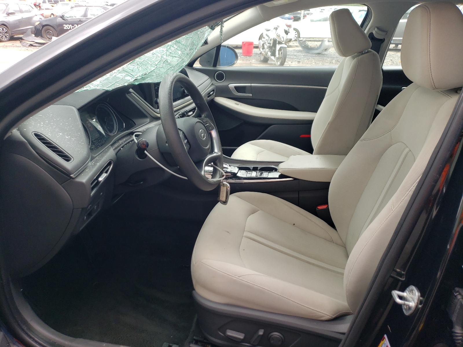 KMHL64JAXMA155810 2021 Hyundai Sonata Sel