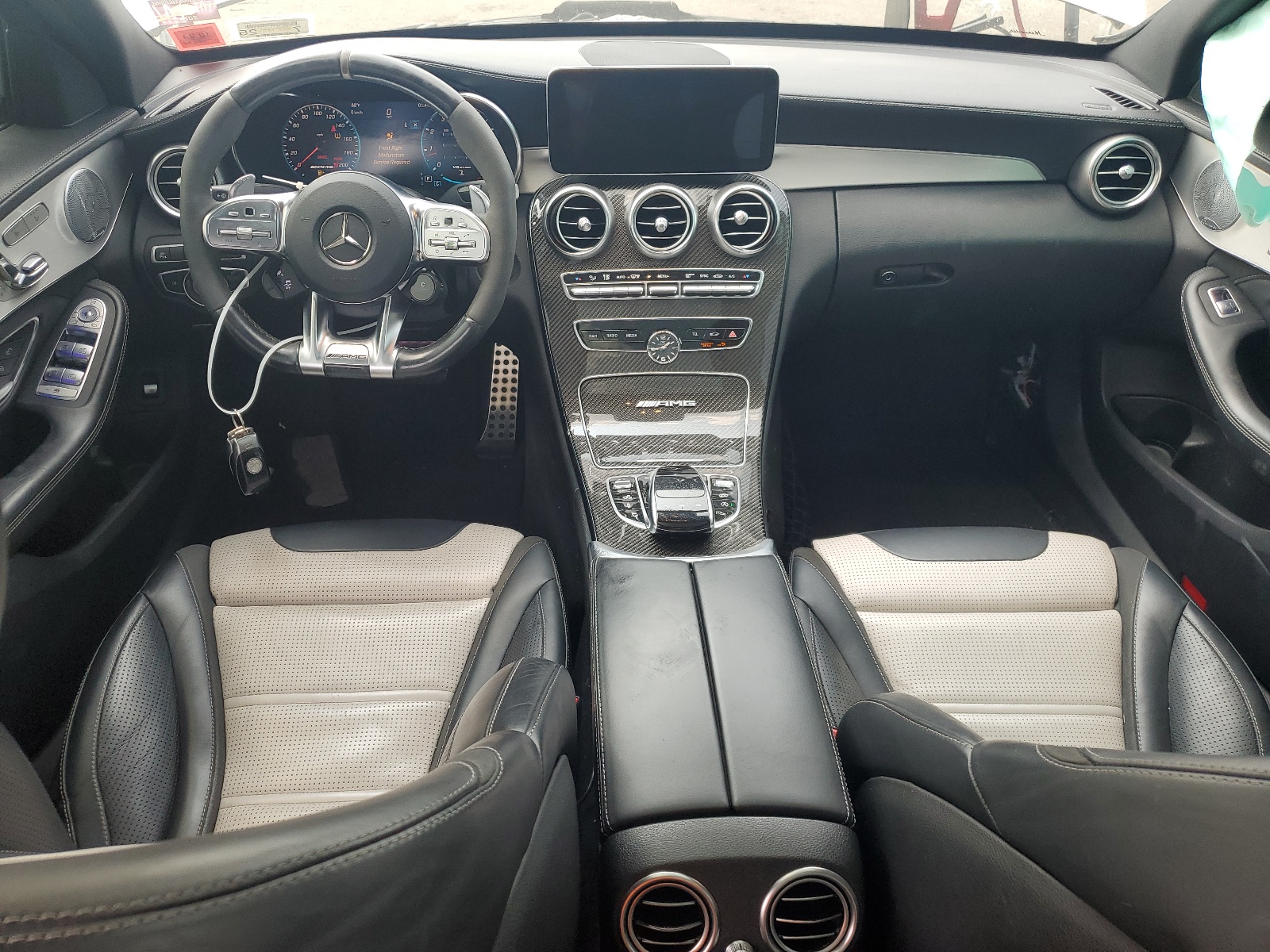 55SWF8GB1KU317657 2019 Mercedes-Benz C 63 Amg