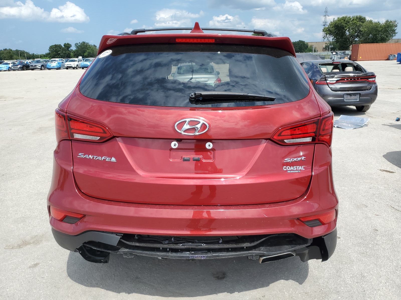 5XYZU3LB3JG557295 2018 Hyundai Santa Fe Sport